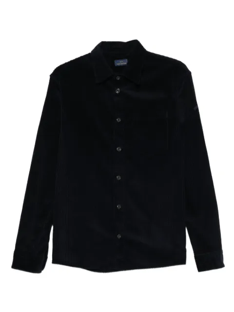 Paul & Shark corduroy long-sleeve shirt