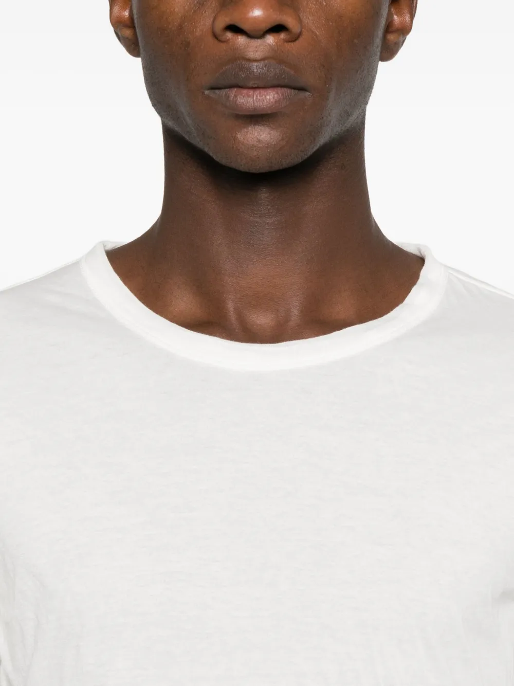 Rick Owens T-shirt met ronde hals Wit