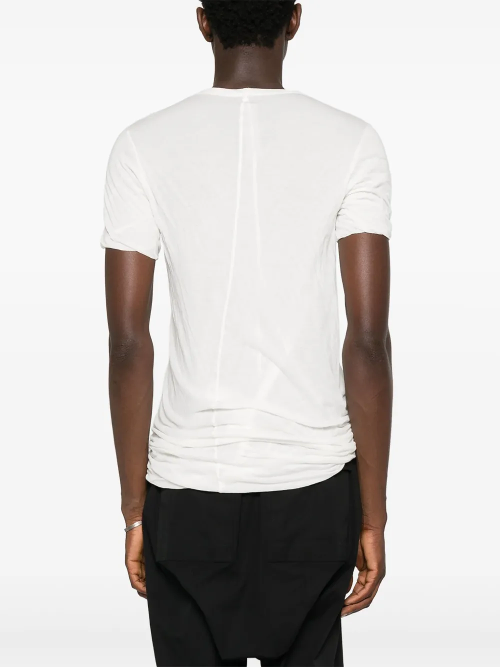 Rick Owens T-shirt met ronde hals Wit