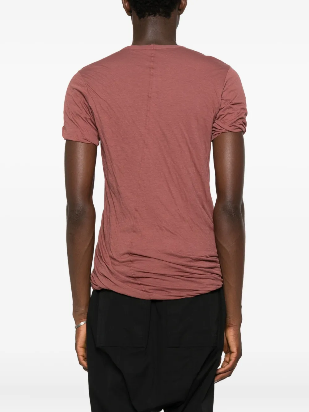 Rick Owens T-shirt met ronde hals Bruin