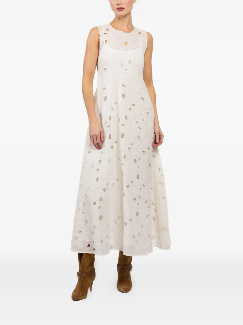 Ulla Johnson cut-out dress - Beige