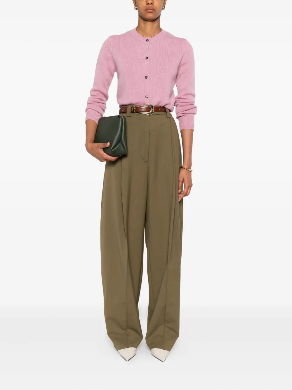 Allude Kasjmier vest Roze