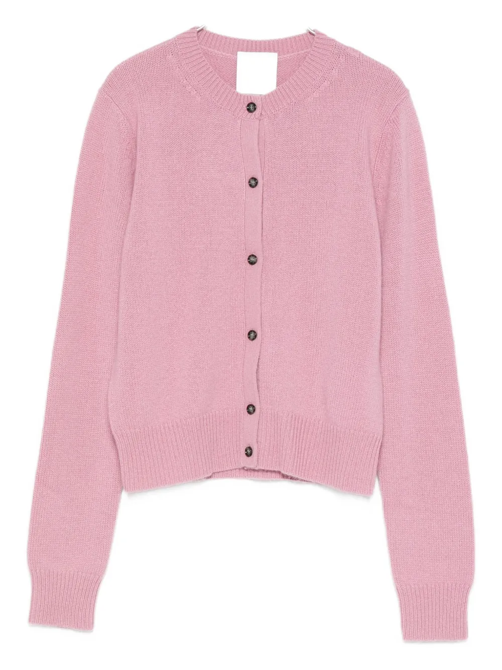 Allude button-front cashmere cardigan Roze