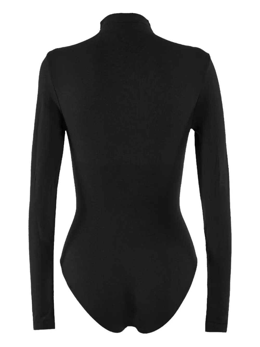 Wolford Romper met hoge hals en lange mouwen Zwart