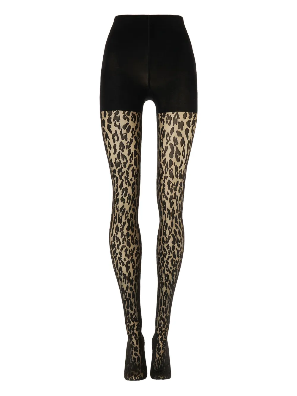 Wolford Leo Control-top Tights In Black
