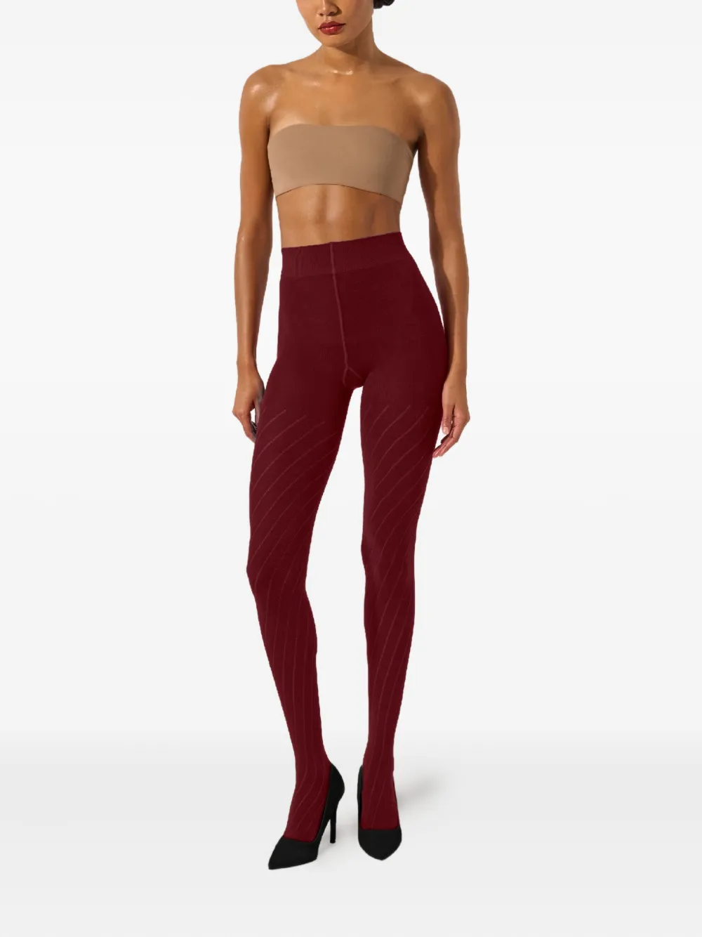 Wolford diagonal-stripe tights | Image 2