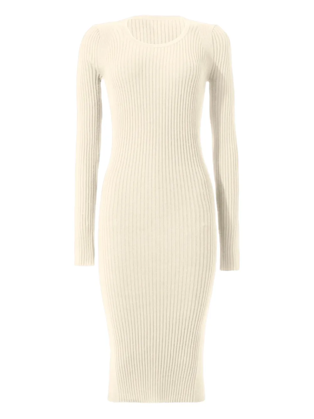 Wolford merino rib dress | White | Image 1