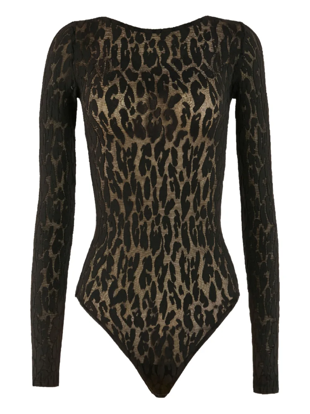 Wolford Leo long-sleeve bodysuit | Black | Image 1