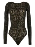 Wolford Leo long-sleeve bodysuit - Black