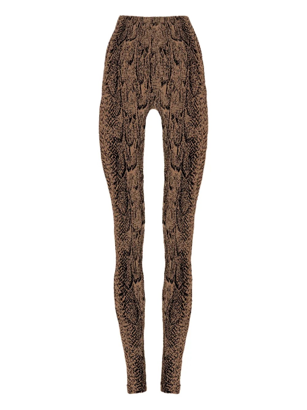 Wolford python-print leggings | Brown | Image 1