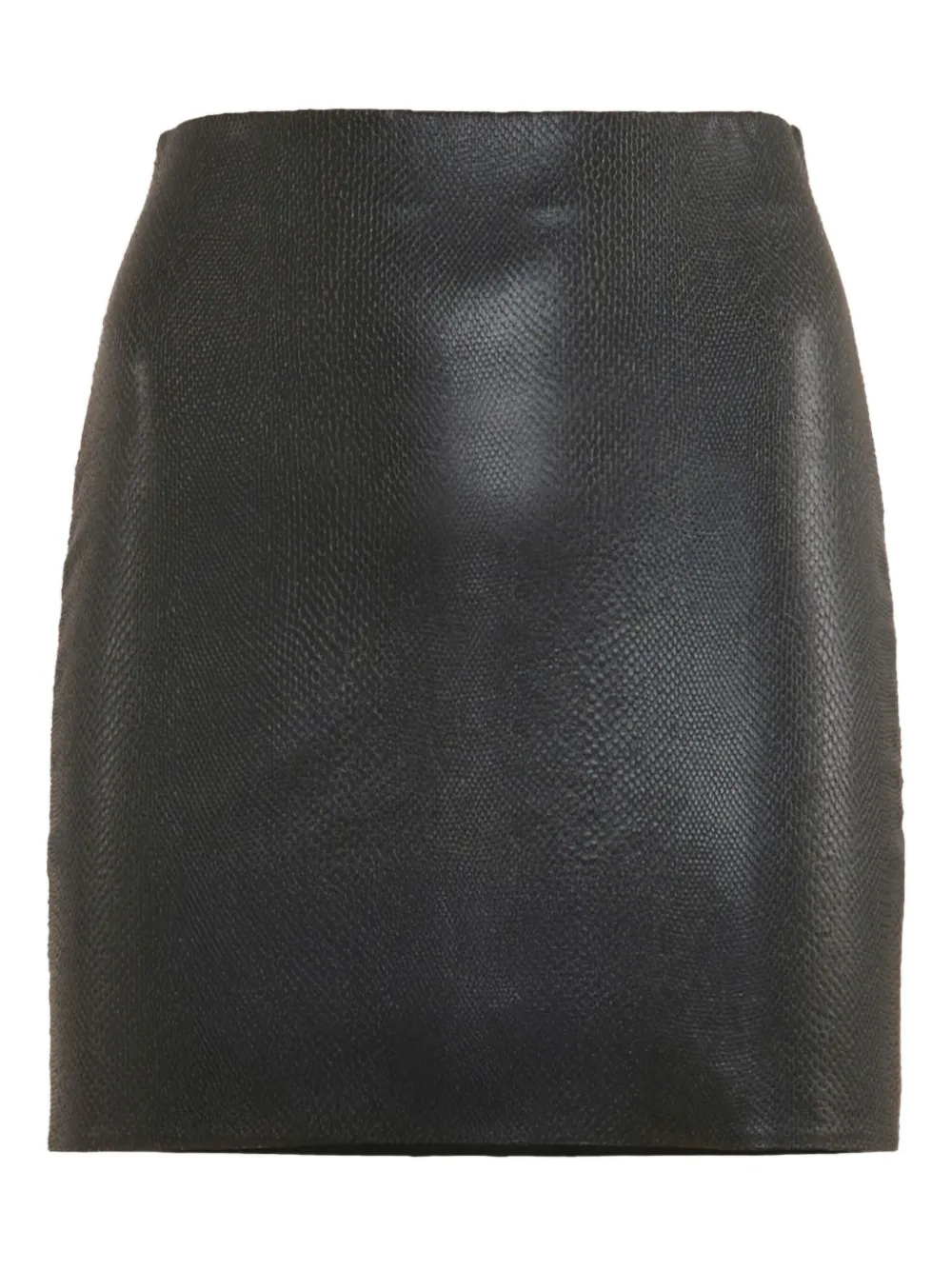 Wolford snakeskin-effect mini skirt | Black | Image 1