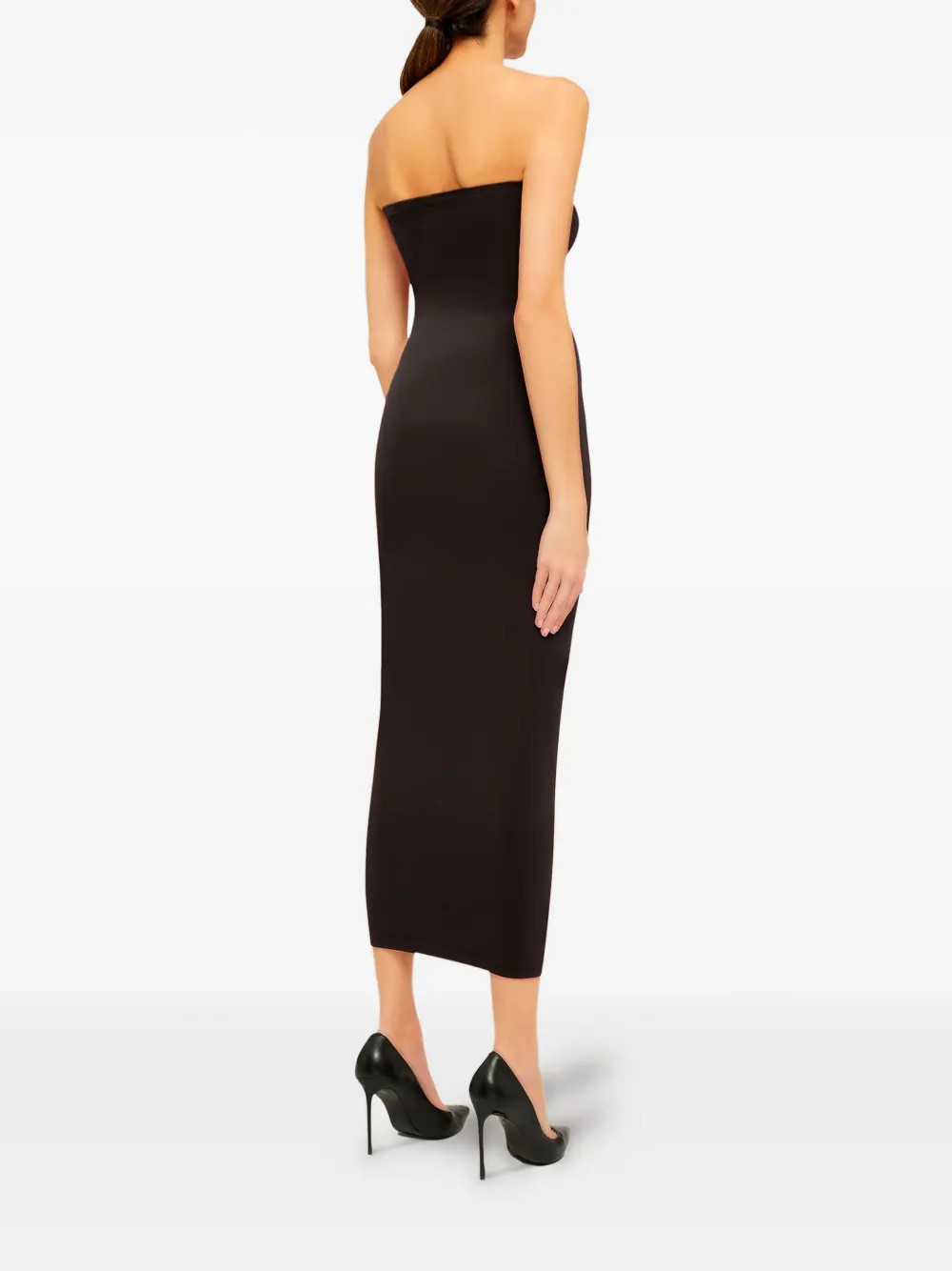 Wolford Strapless maxi-jurk Zwart