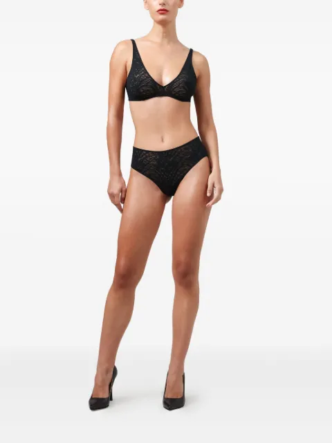 Wolford Animalier Retro lace brief