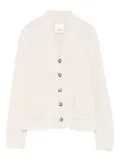 Allude button-detailed patch-pocket cardigan - Neutrals