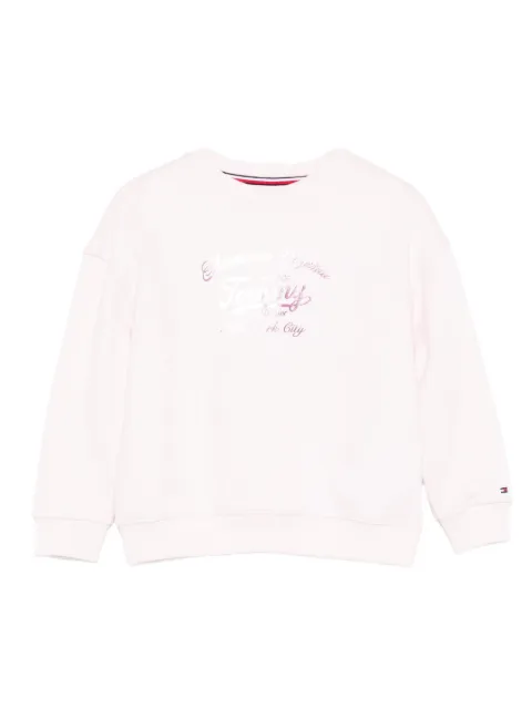 Tommy Hilfiger Junior logo-print long-sleeves sweatshirt