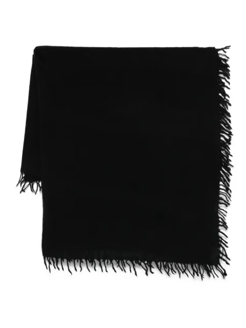 Allude fringed cashmere scarf