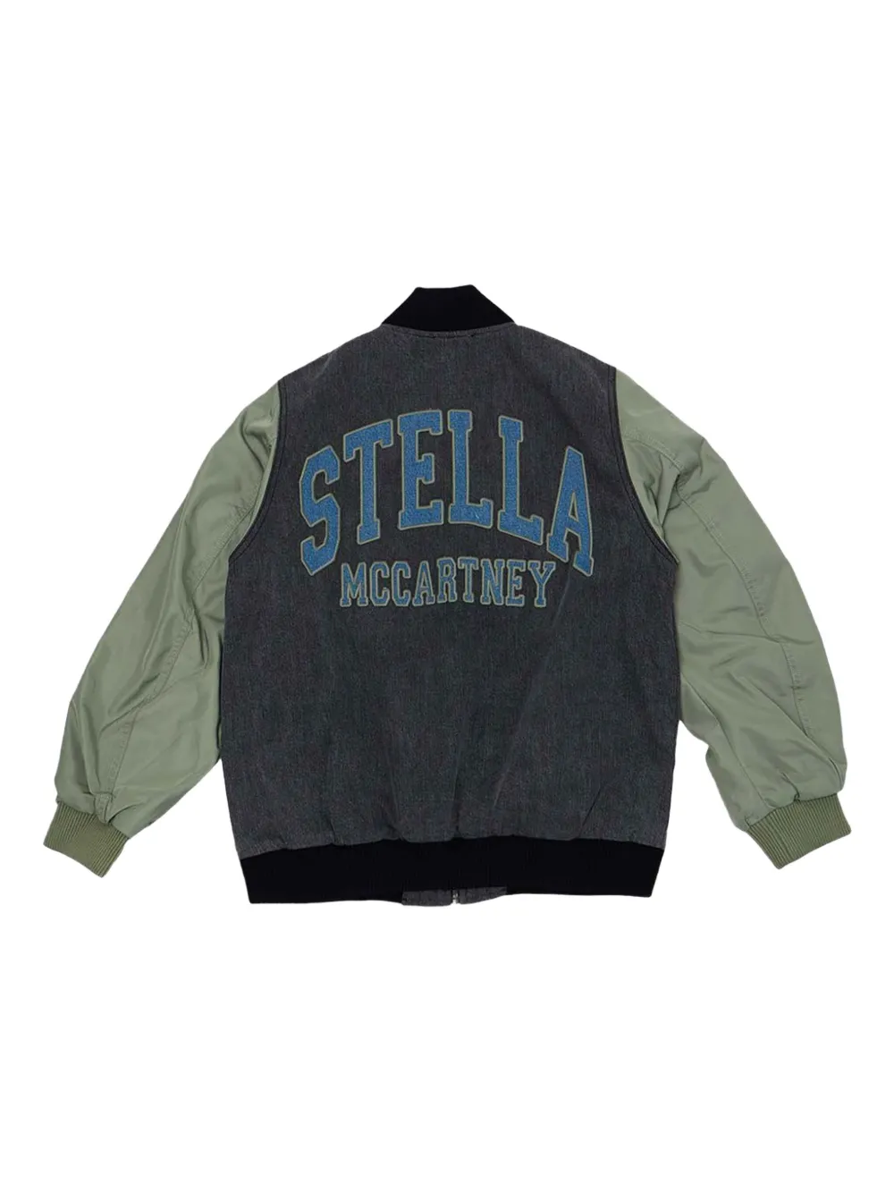 Stella McCartney Kids chamarra bomber con paneles | Chamarras bomber para chico | Image 2