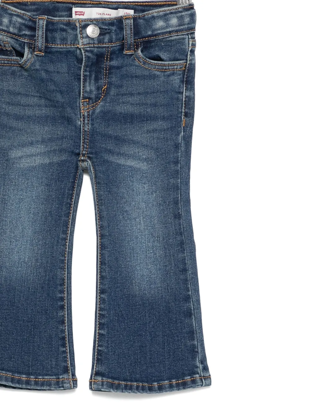 Levi's Kids five-pocket jeans Blauw