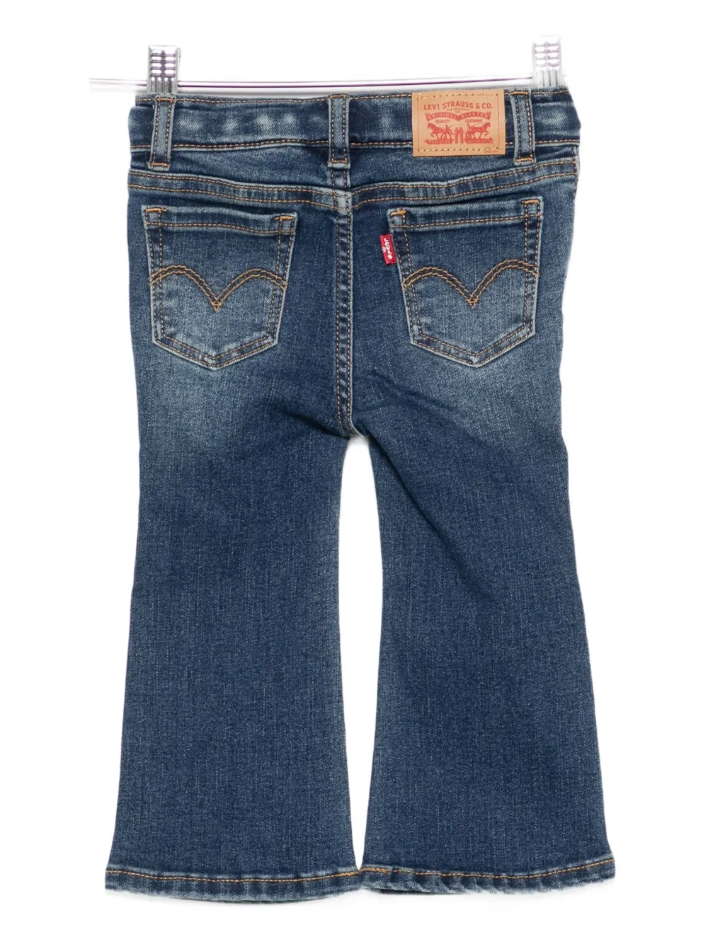 Levi's Kids five-pocket jeans Blauw