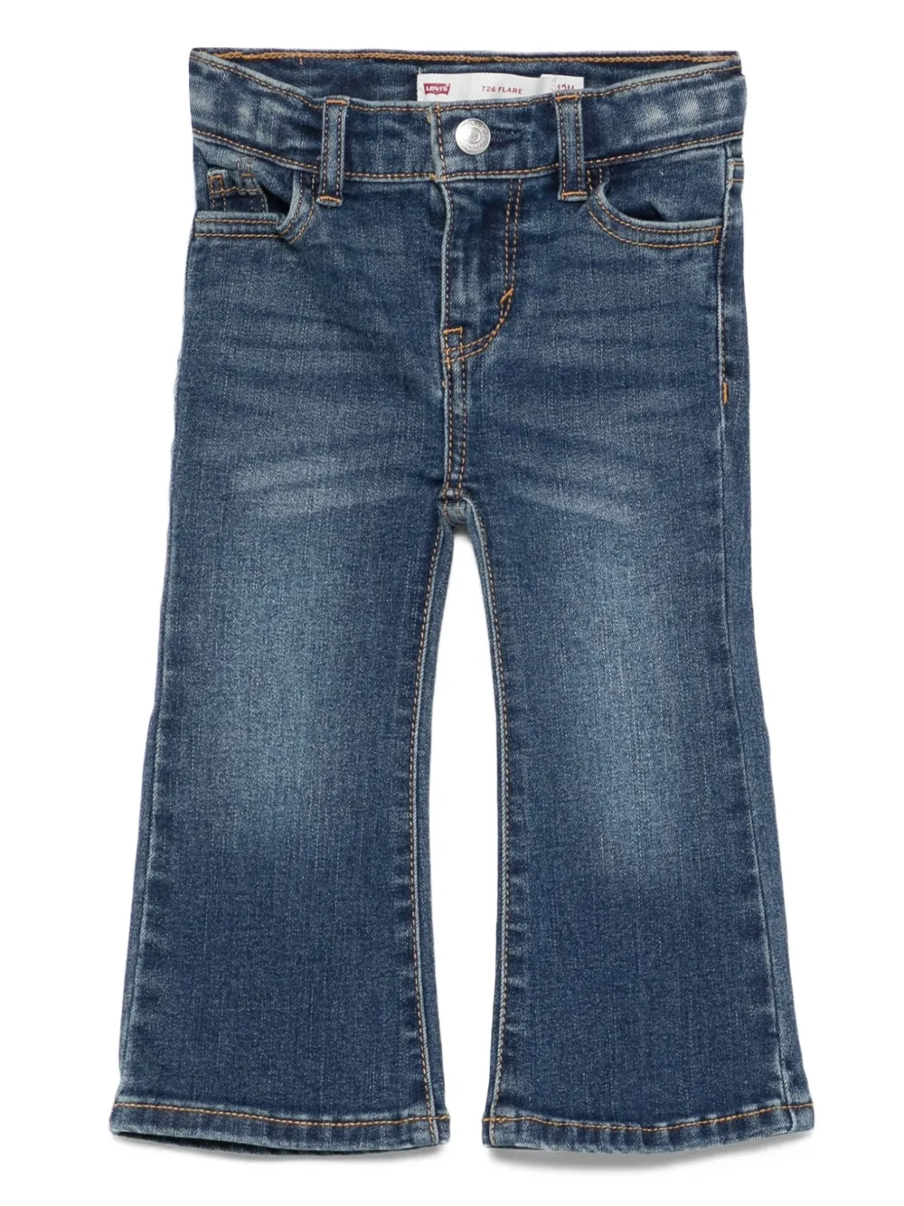 Levi's Kids five-pocket jeans Blauw
