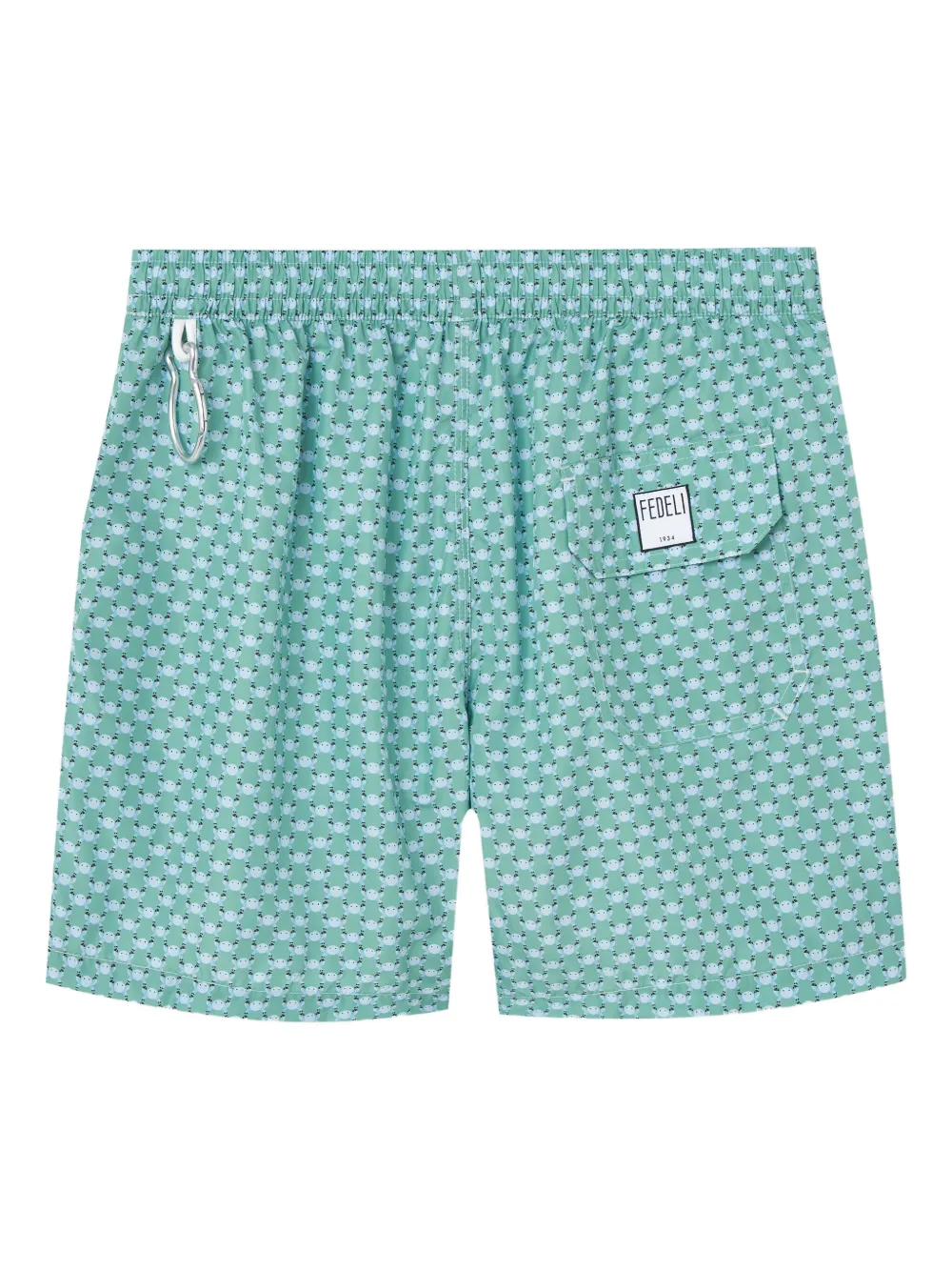 Fedeli Zwembroek met trekkoord Blauw
