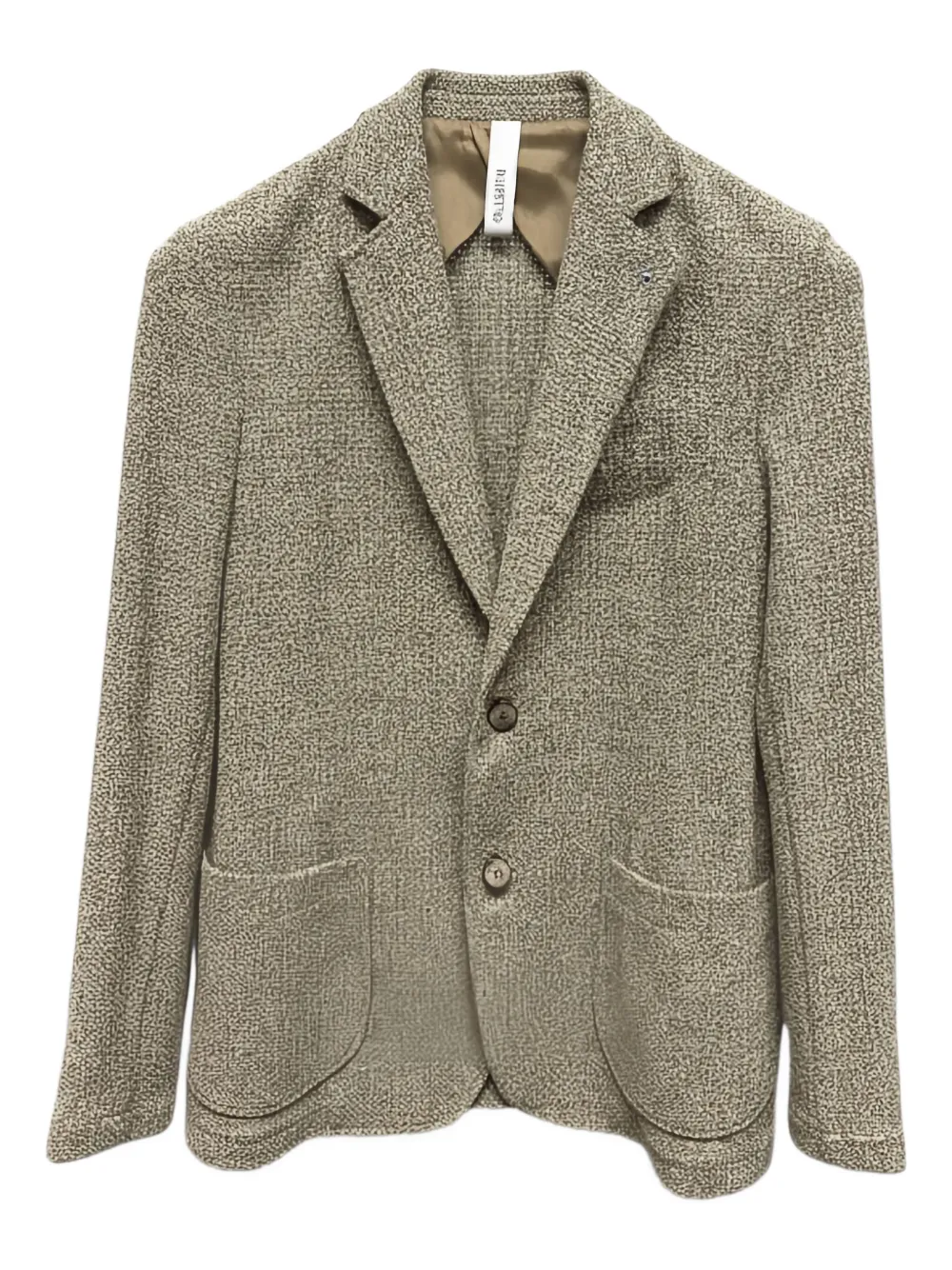 DISTRETTO 12 pocket blazer - Toni neutri