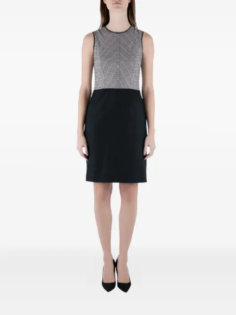 Derek Lam houndstooth sleeveless mini dress