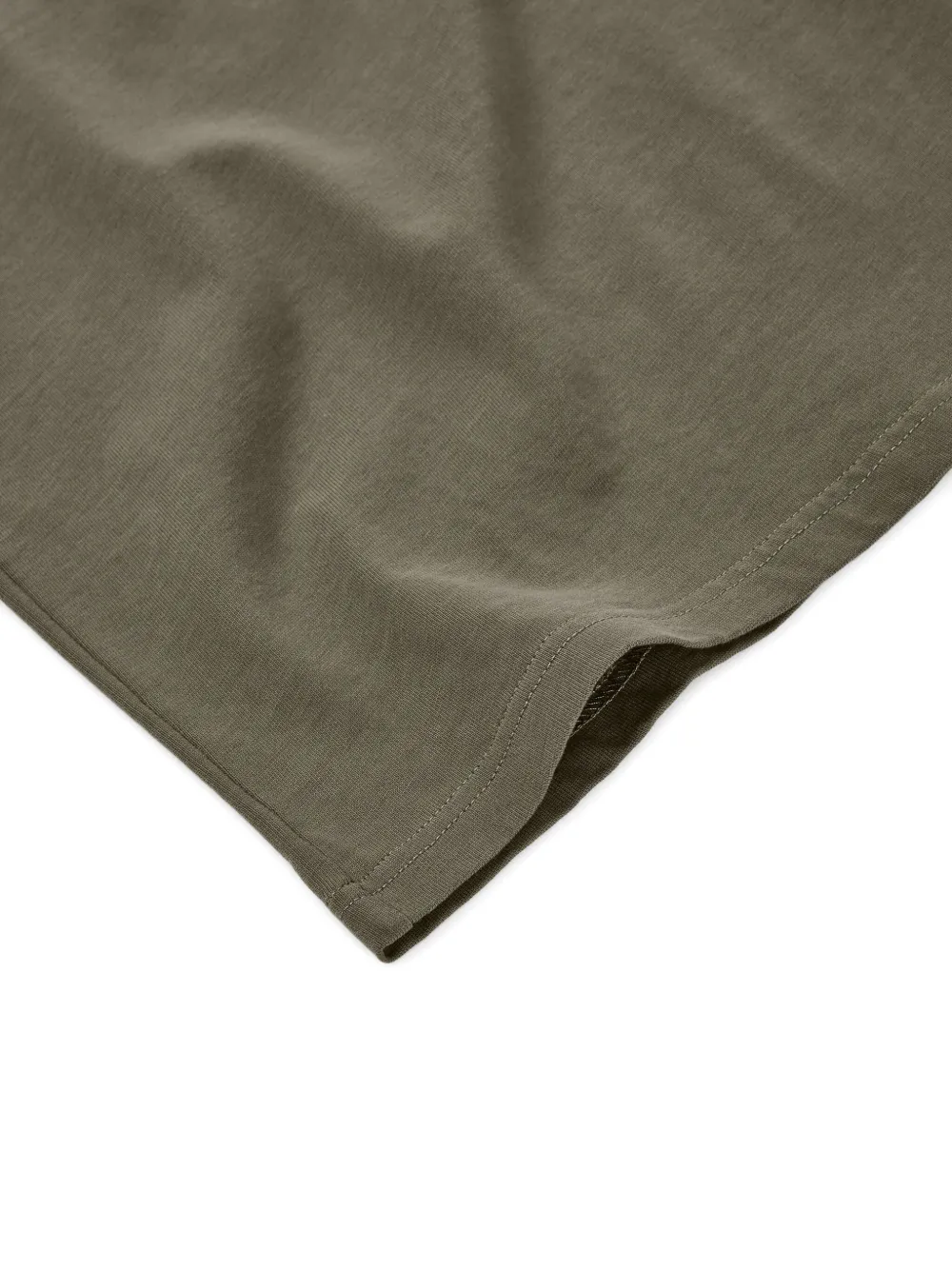 AMI Paris T-shirt met hartlogo met korte mouwen Grijs