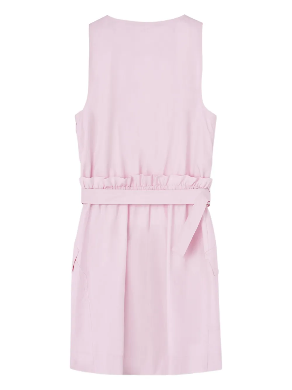 PINKO buttoned-up belted dress - Roze