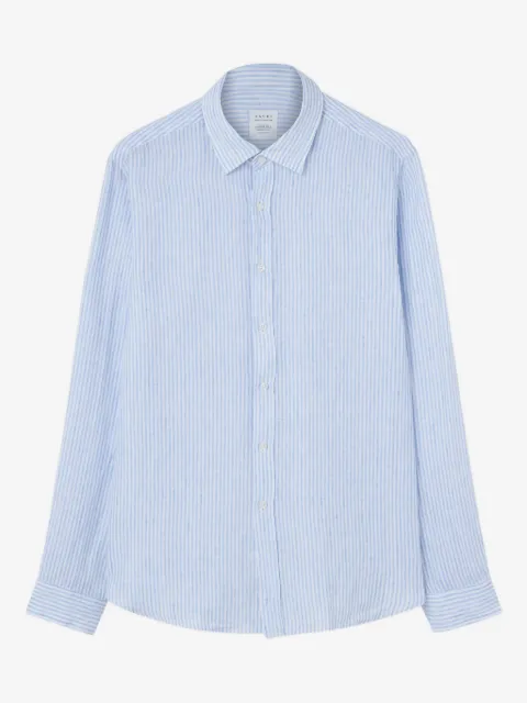 Xacus striped linen shirt