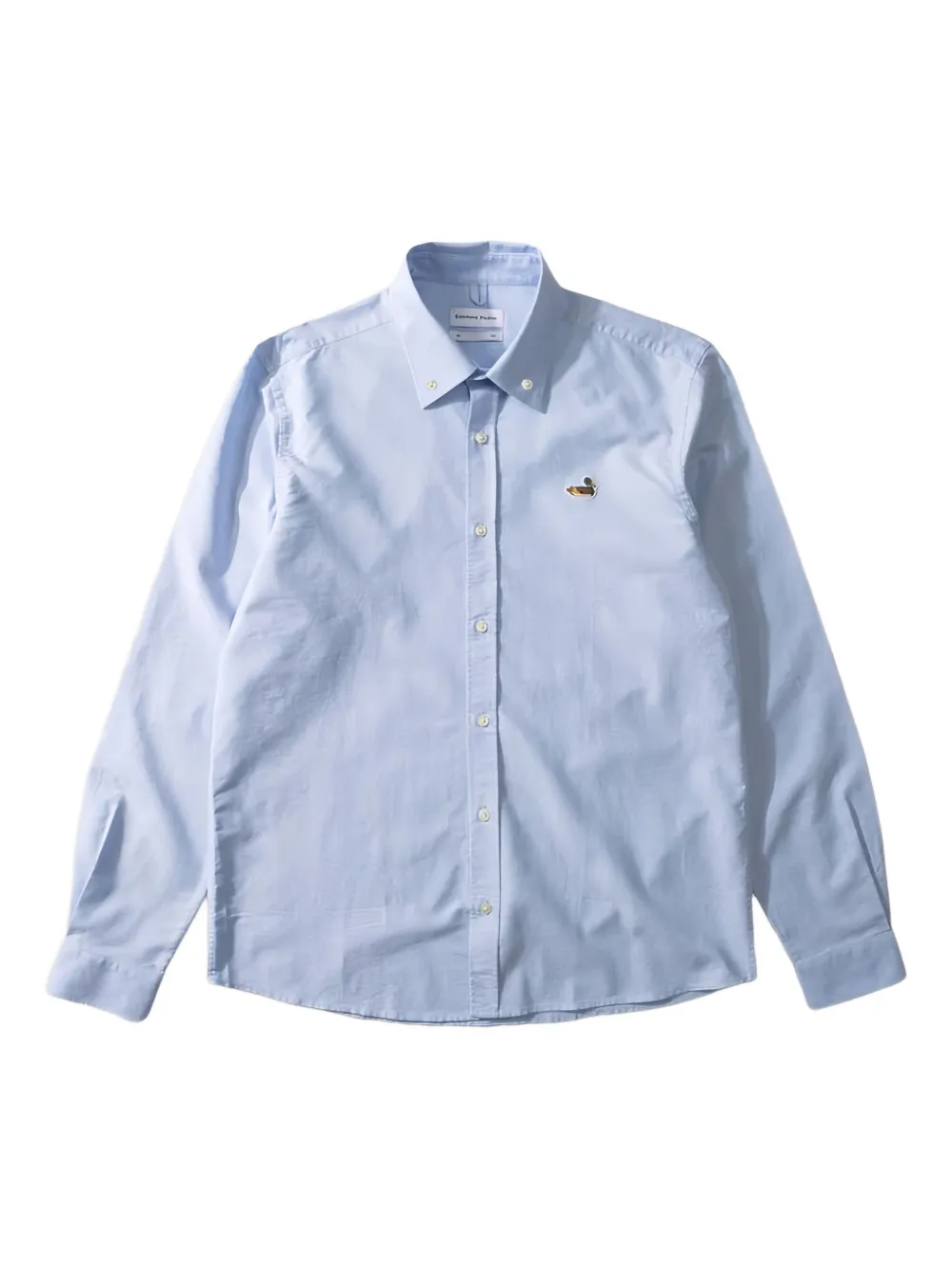 Edmmond Studios embroidered oxford shirt | Blue | Image 1