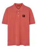Blauer patch-logo polo shirt - Pink