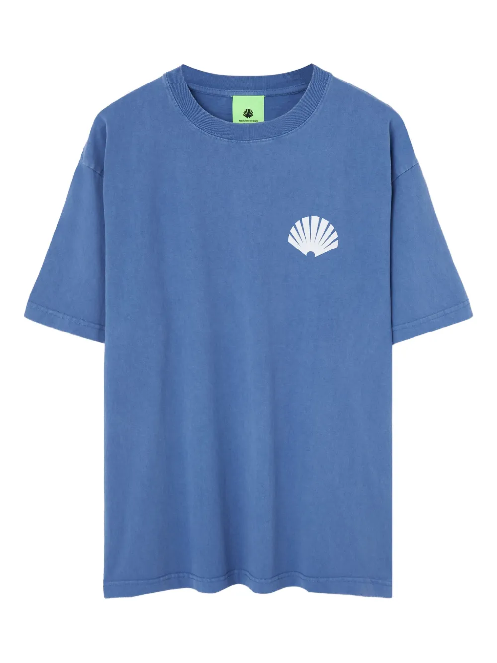 shell-logo cotton T-shirt