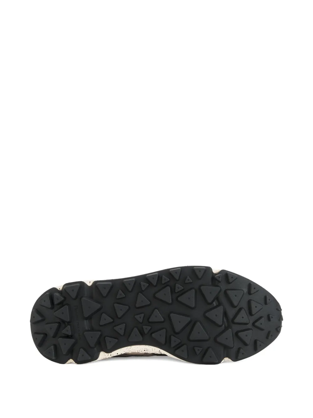 FLOWER MONTAIN panelled-design sneakers Blue