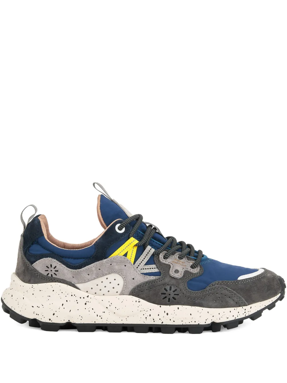 panelled-design sneakers
