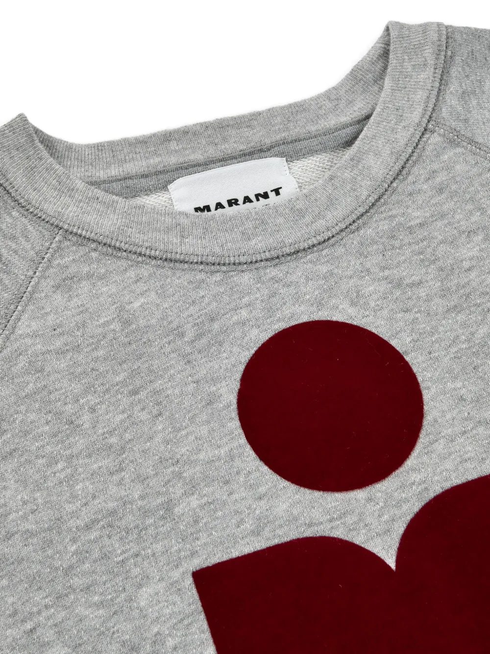 ISABEL MARANT Millyny sweater met logoprint Grijs