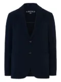 Circolo 1901 two-buttons patch-pockets blazer - Blue