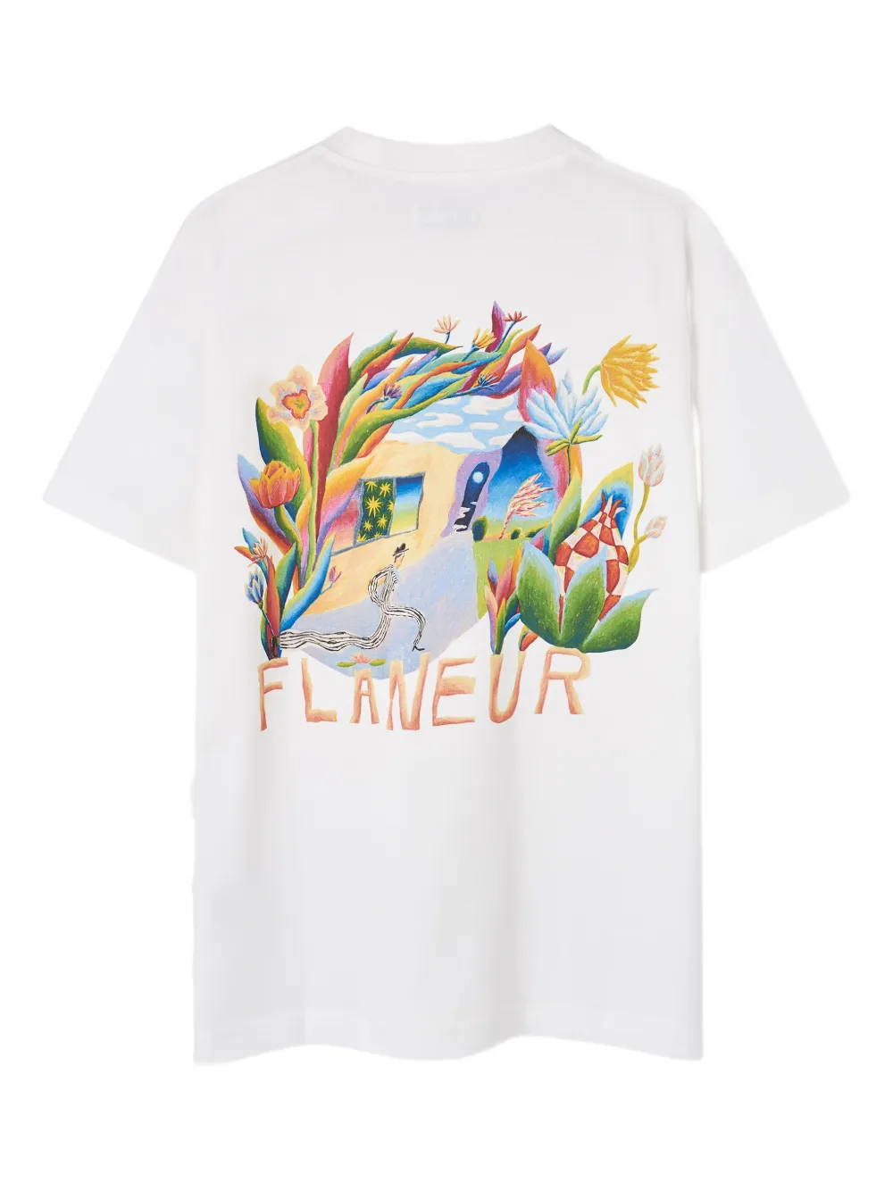 FLÂNEUR 패시지 오브 타임 프린트 티셔츠 | 티셔츠 | Image 2