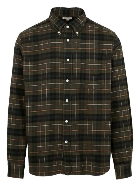 HARTFORD checked button-down shirt