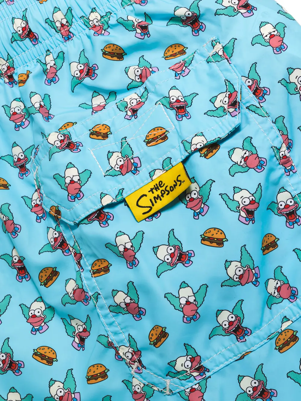 MC2 Saint Barth Krusty Burger swim shorts Blauw