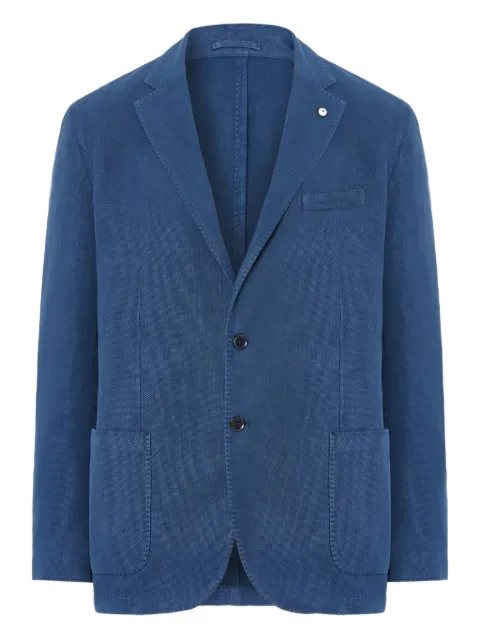 L.B.M. 1911 patch-pocket linen blazer