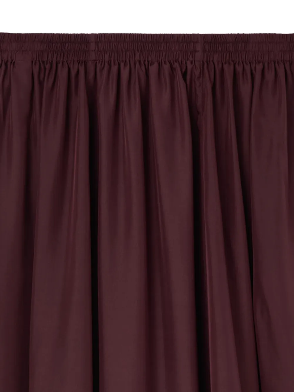 Forte Forte elastic-waist gathered midi skirt - Bruin