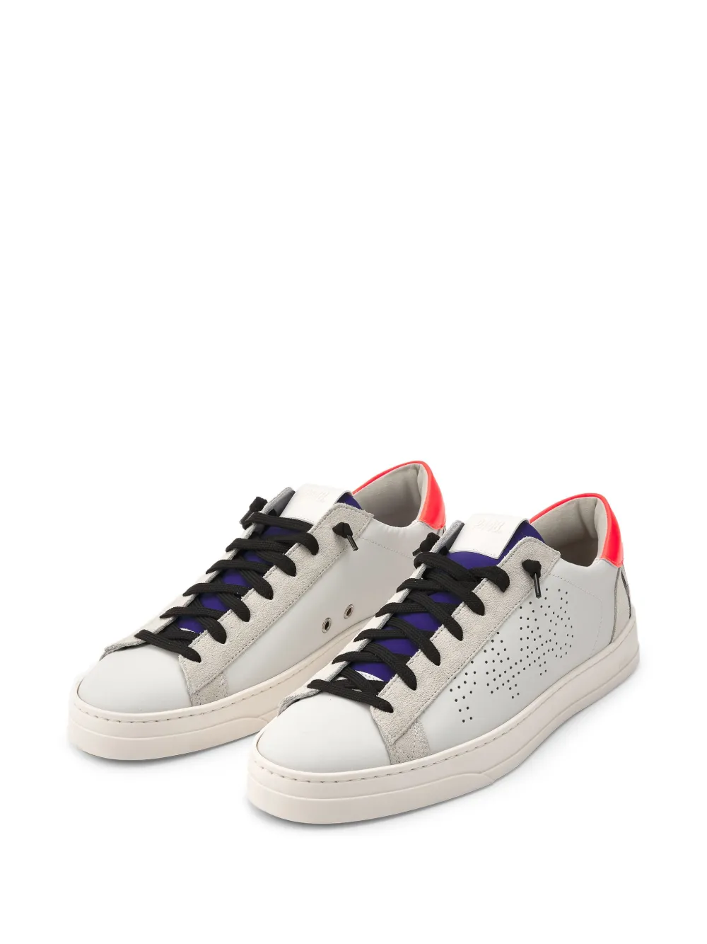 P448 잭 퍼포레이티드 로고 스니커즈 | 로우탑 스니커즈 | Image 2