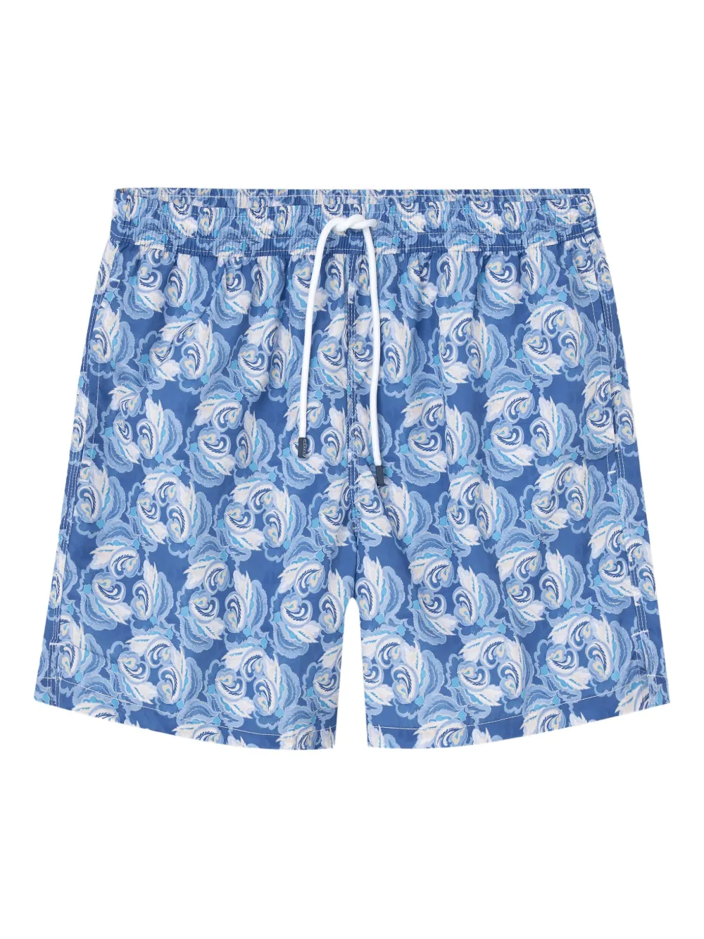 Fedeli Zwembroek met paisley-print Blauw