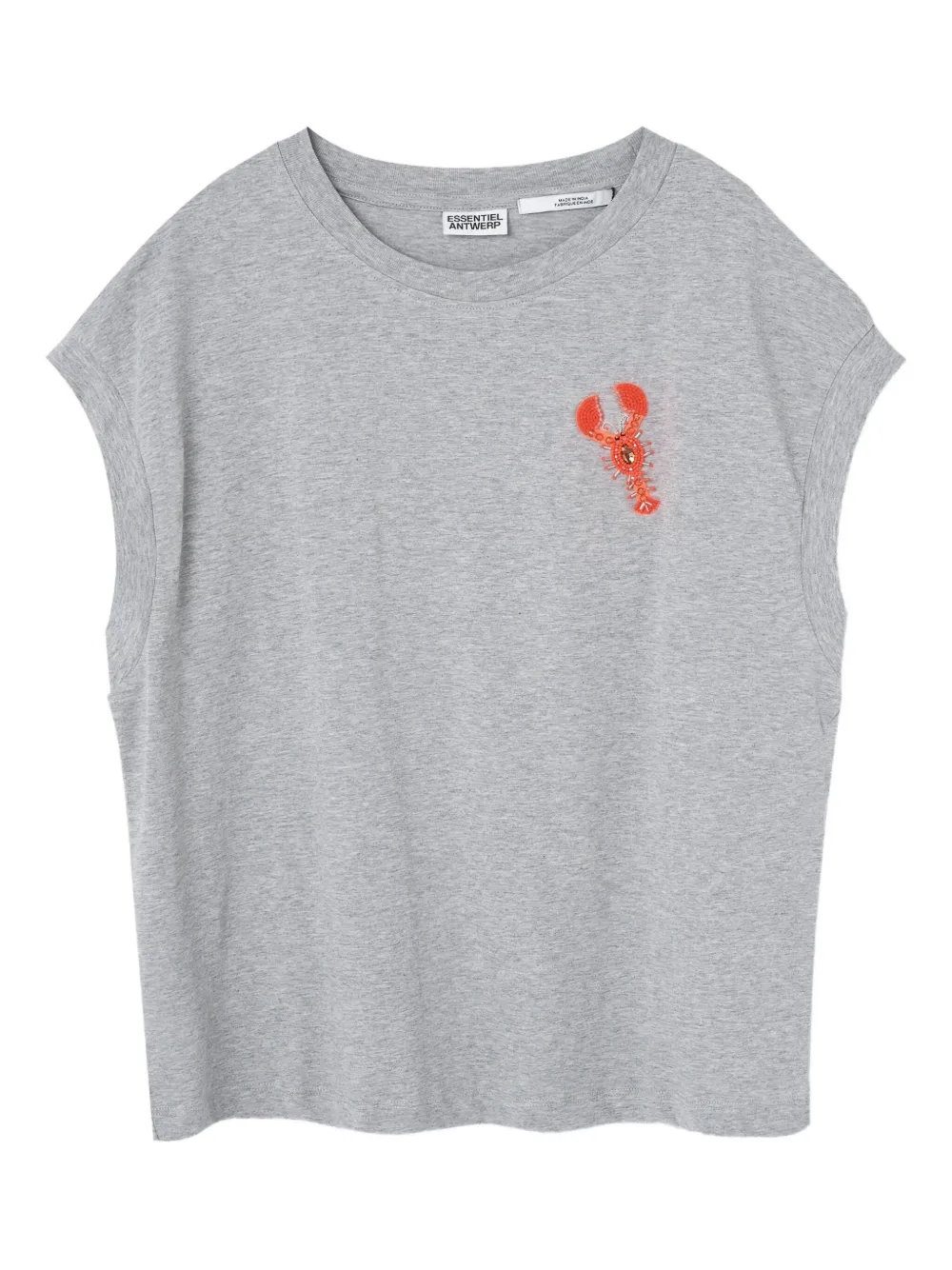 lobster-embellished top