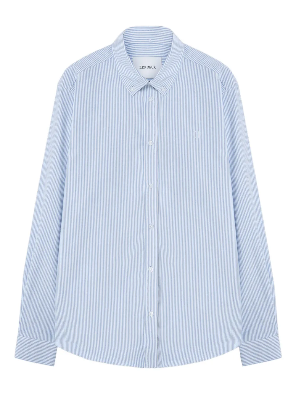 Les Deux Konrad striped button-down shirt | Blue | Image 1