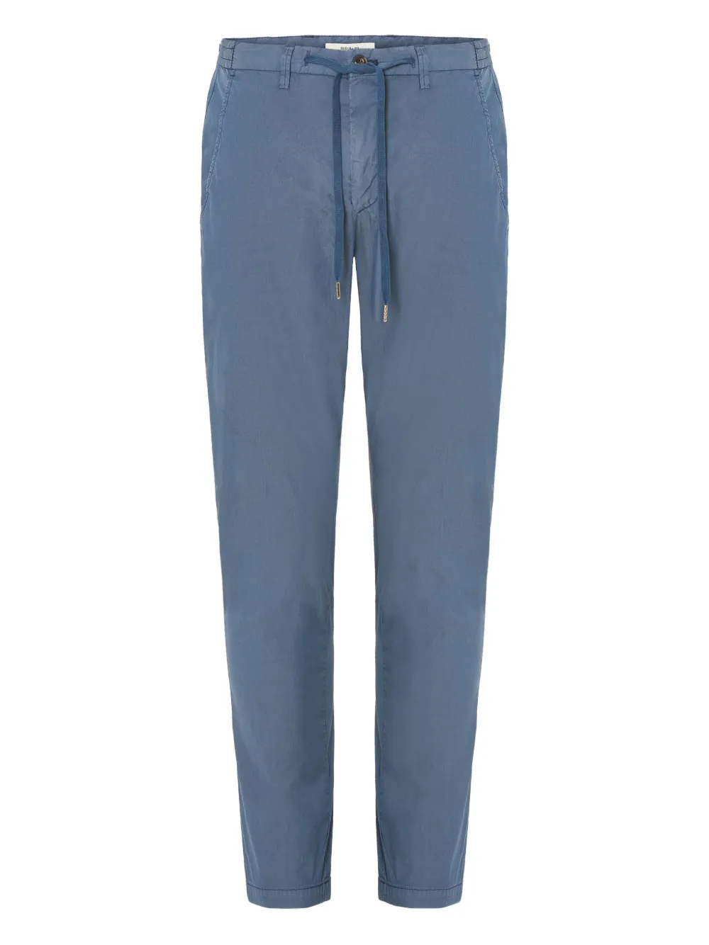 drawstring cotton trousers