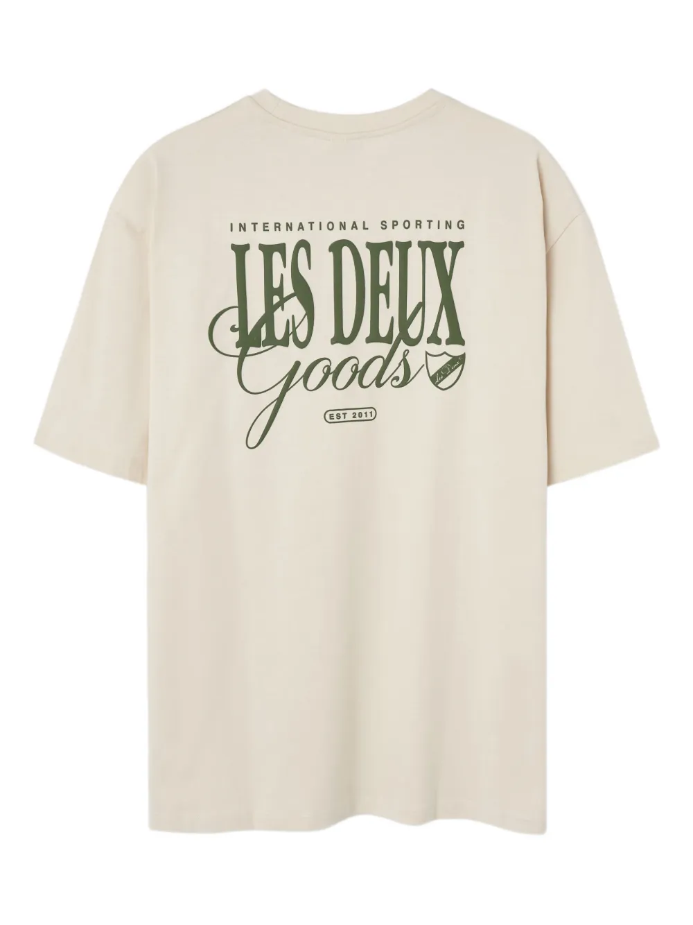 Les Deux Goods logo-print boxy shirt | T-Shirts | Image 2