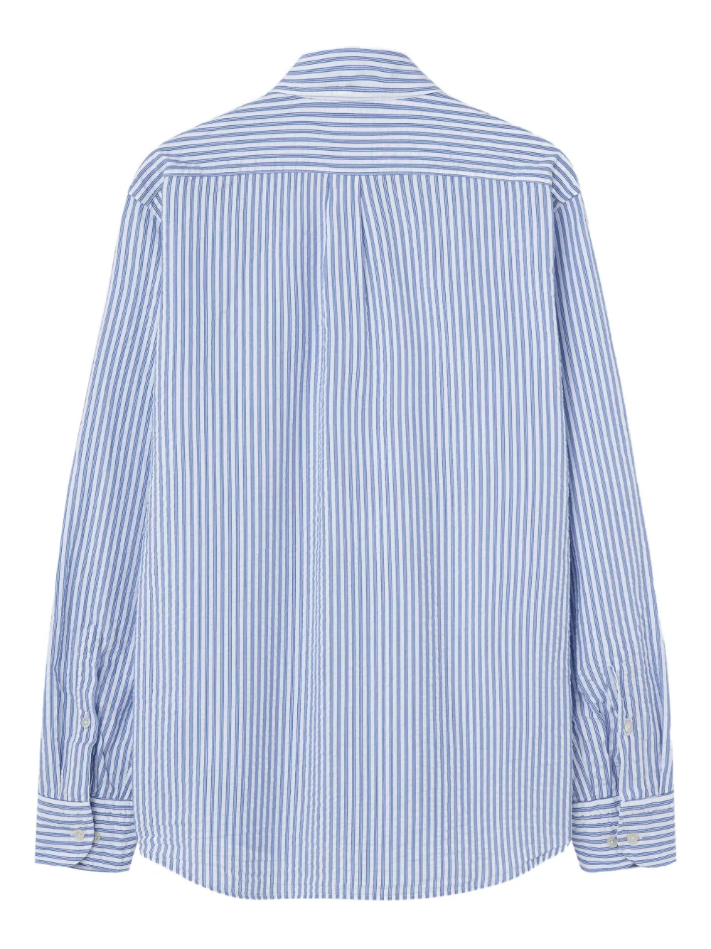 B.D. Baggies Bradford Oxford-striped shirt - Blauw