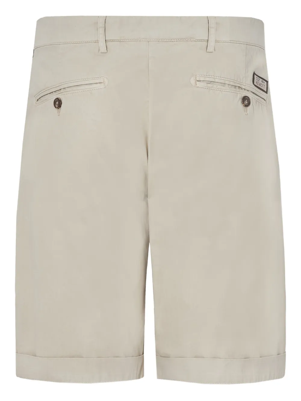 40 WEFT cuffed shorts - Beige
